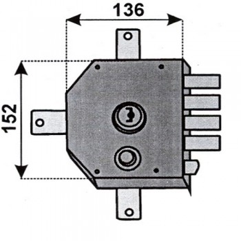 auno 2550 dx serratura auno 2550 dx serratura